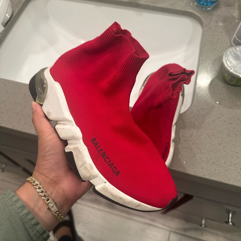Balenciaga Red, Very good condition only details of use